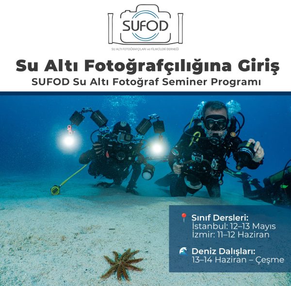 SUFOD Su Altı Fotoğraf Seminer Programı